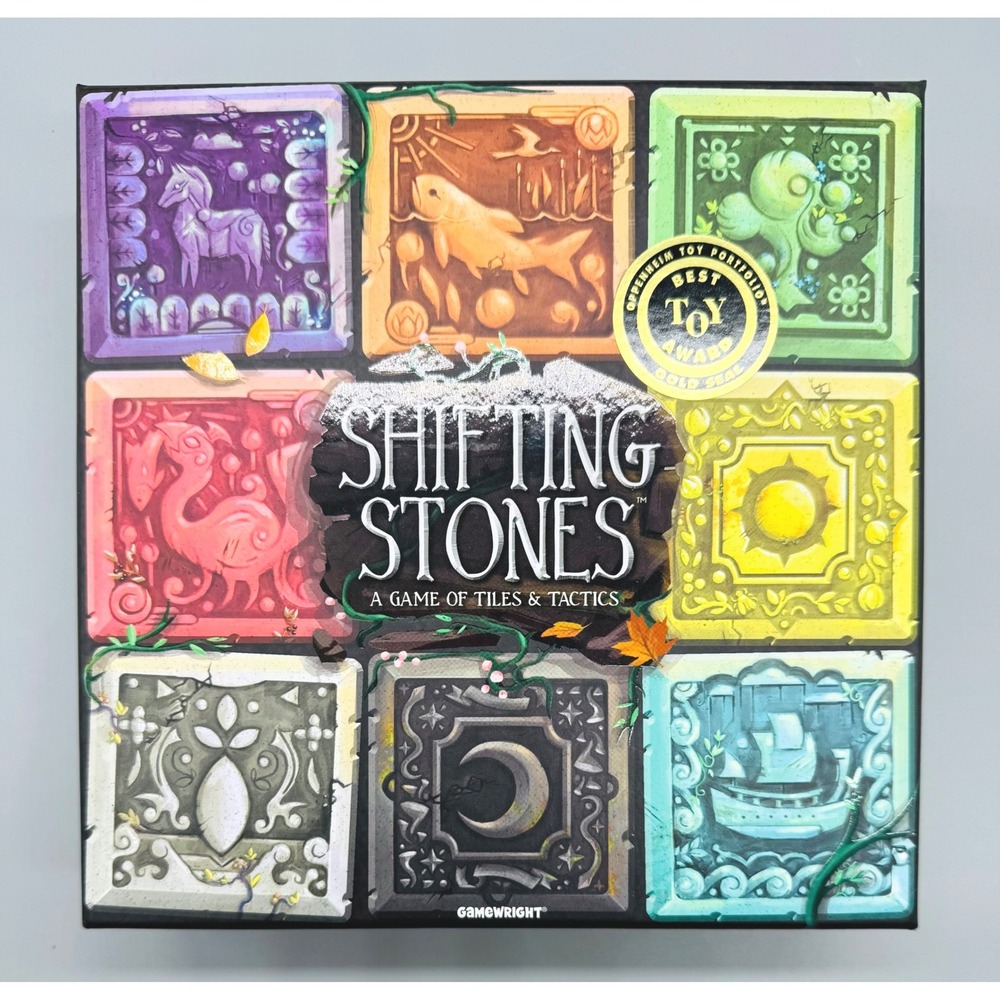Gamewright Shifting Stones Board Game Multicolor Tiles and Tactics Strategy Game